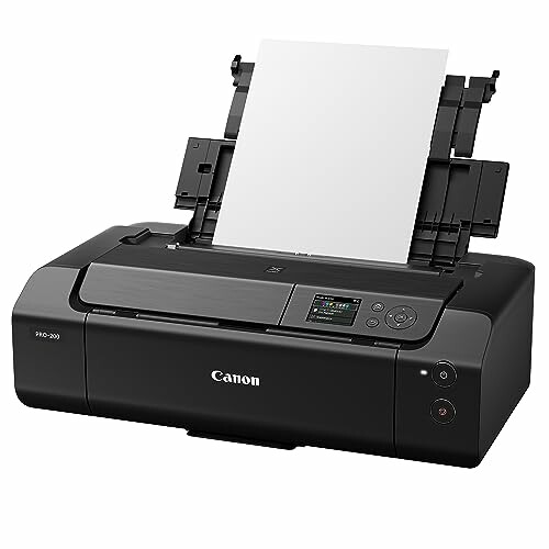 Canon photo printer with paper loaded