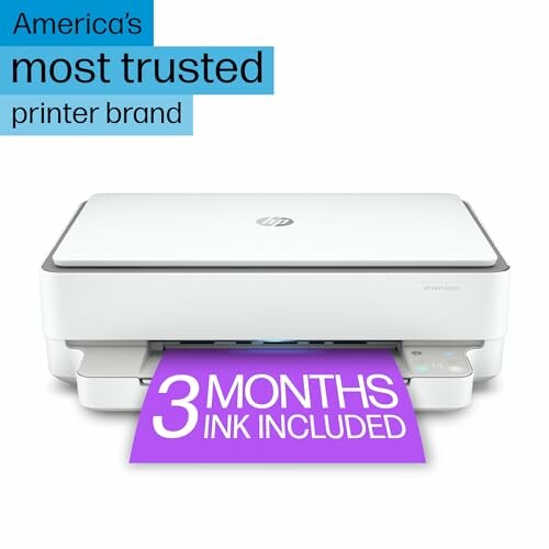 HP printer with 3 months ink included offer